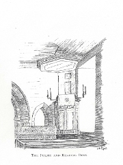 Line Drawing The Pulpit